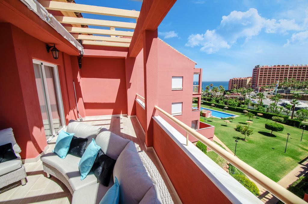 Ferienwohnung Gorgeous 170 Sq.M. Penthouse With Sea View Terraces Benalmádena Exterior foto